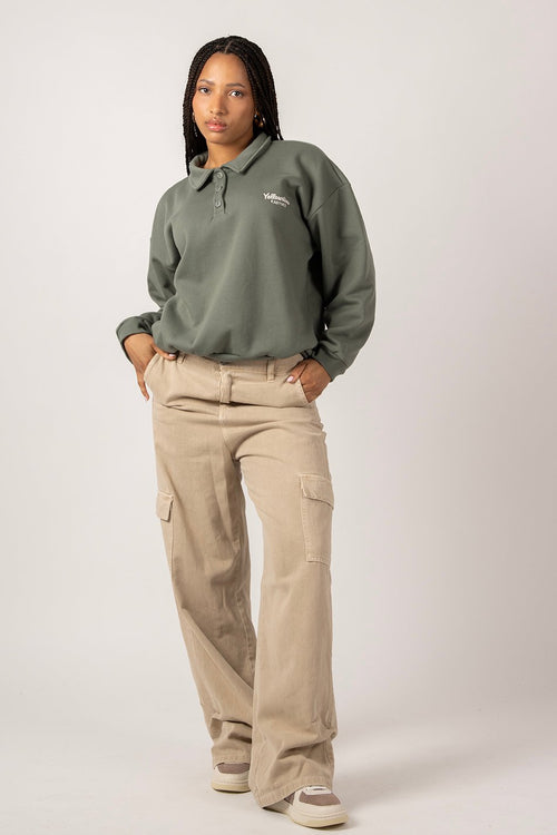 Bear YellowStone Sweatshirt in Grün