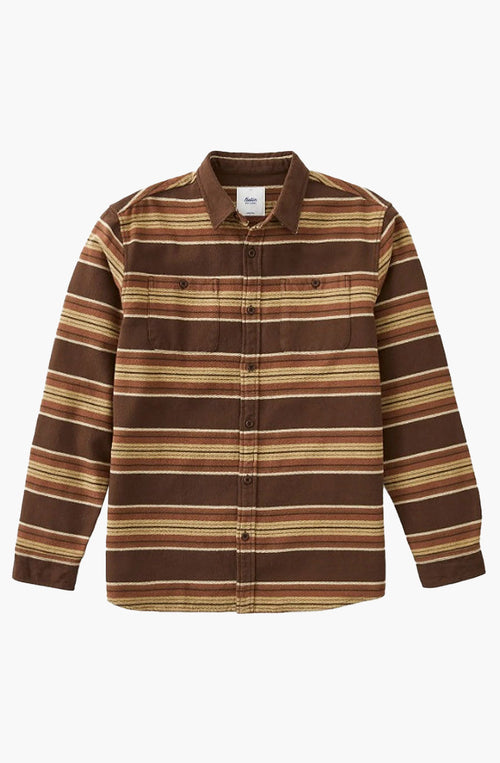 Camisa Katin Sierra Flannel Dark Brown