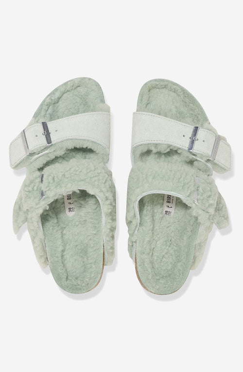 Sandales en cuir Birkenstock Split Teddy