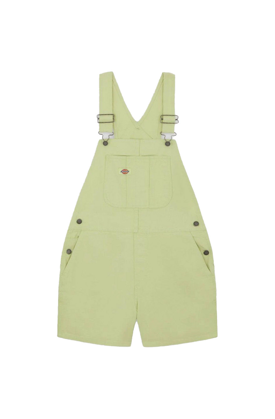 Short Dickies Duck Canvas Bib Pale Green