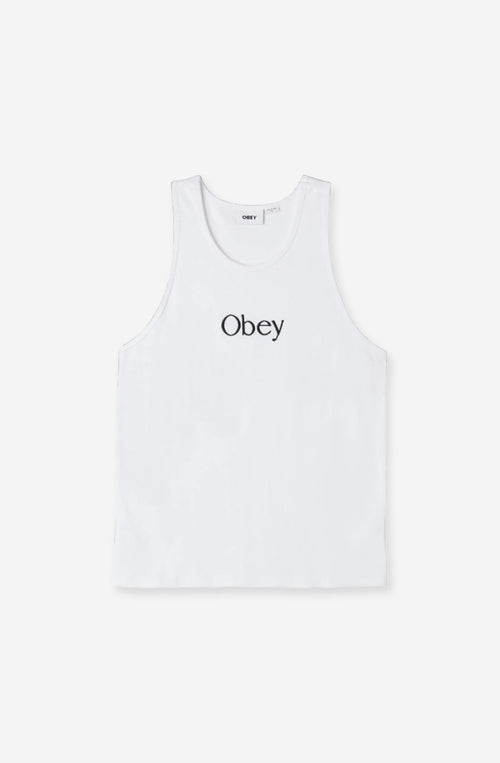 Obey Rosemont weißes Tanktop