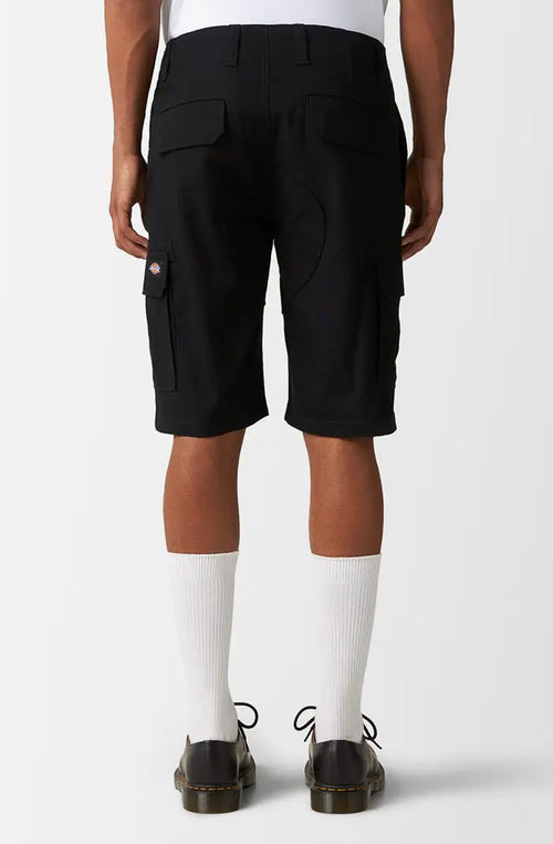 Dickies Millerville Schwarze Cargo-Shorts