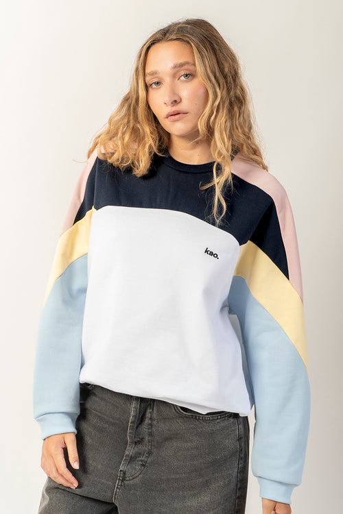 Sudadera Elina White