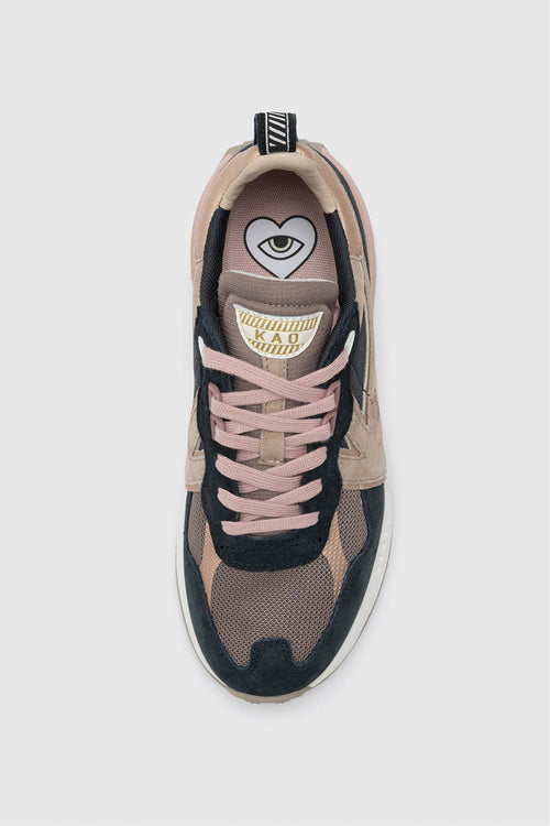 Kaotiko Detroit Fade Anthrazit-Sneaker