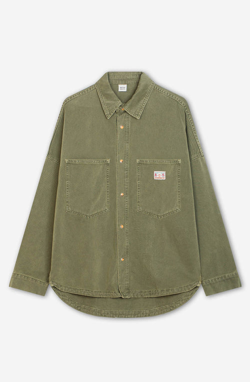 MEKNES WASHED ARMY OVERSHIRT