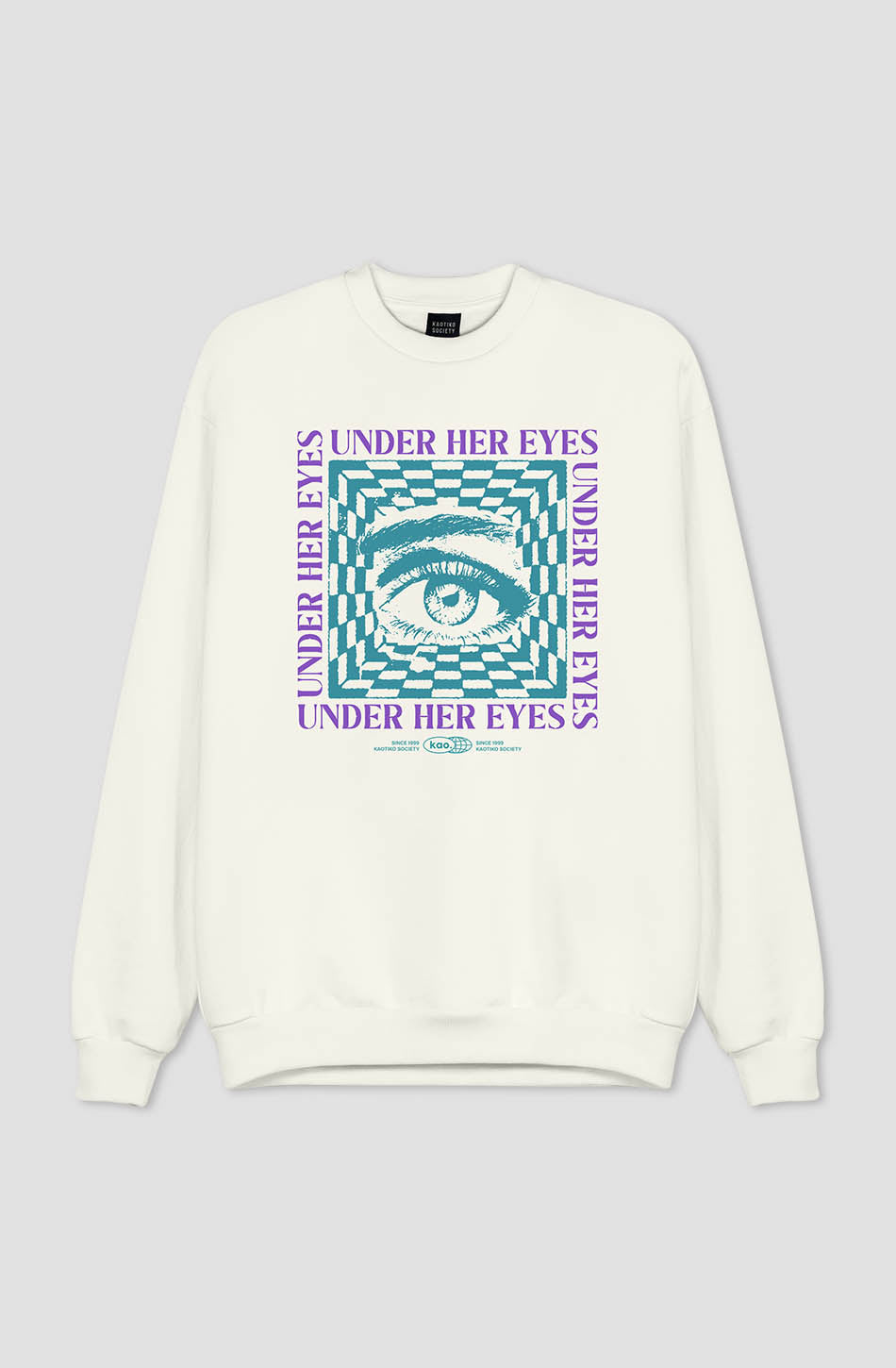 Elfenbeinfarbenes Sweatshirt von Under Her Eyes