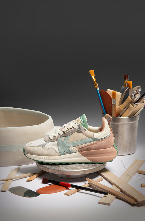 Zapatillas Kaotiko Detroit White Smoke