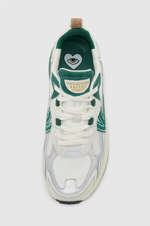 Kaotiko Vancouver Tech Grüne Turnschuhe