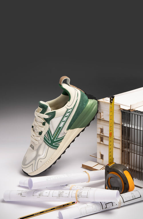 Kaotiko Vancouver Tech Grüne Turnschuhe