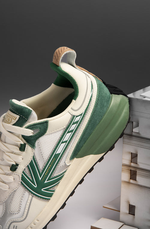 Kaotiko Vancouver Tech Grüne Turnschuhe