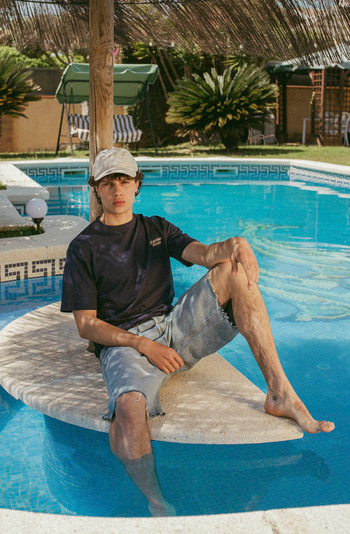 Kaotiko Resort Marineblaues T-Shirt