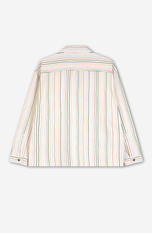 Chaqueta Multi Stripes Apple Ivory