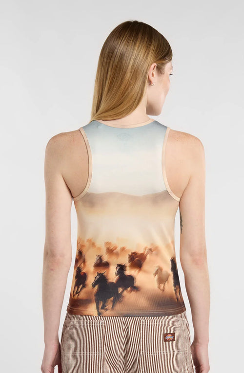 DK0A4Z8LK41 RUNNING WILD TOP W EICHE BUFF