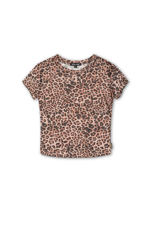 Tulle Leopard T-shirt