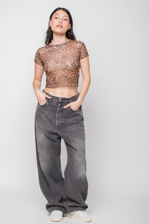 Tulle Leopard T-shirt
