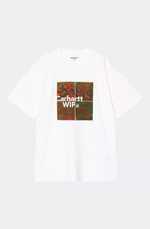 Carhartt WIP – Valley – Weißes T-Shirt aus Bio-Baumwolle