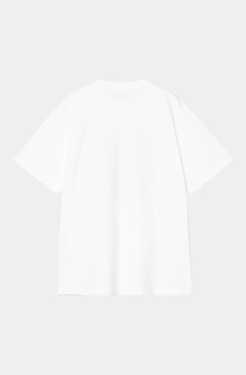 Carhartt WIP – Valley – Weißes T-Shirt aus Bio-Baumwolle