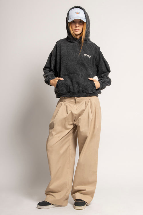 Washed Hypnotize Black Sweatshirt