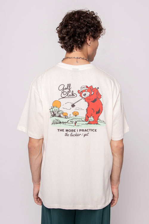 Camiseta Golf Club Ivory