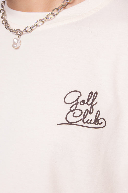 Camiseta Golf Club Ivory