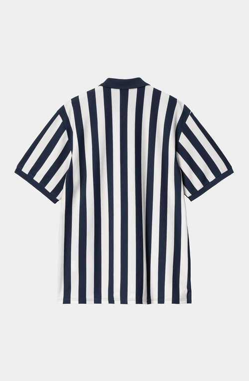 Polo Carhartt WIP Boynton Stripe Jacquard Ink