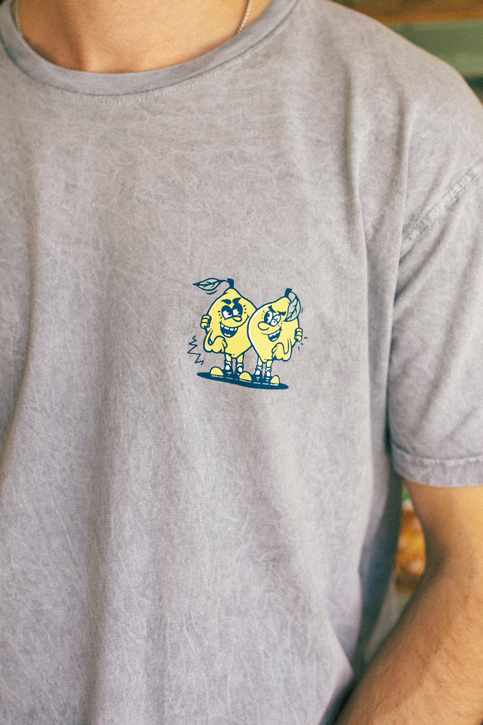 Gewaschenes „You Can Do Great Things“-Stahl-T-Shirt