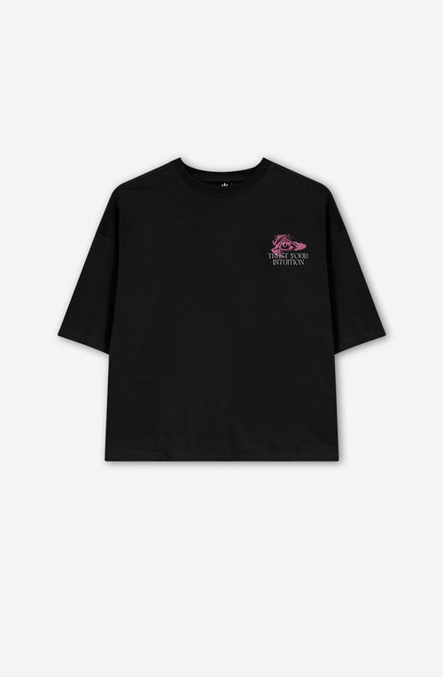 Auge Vertrauen Sie Ihrer Intuition Schwarzes T-Shirt