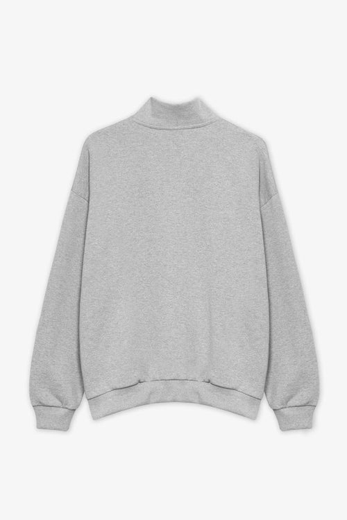 Half Zip Sweatshirt Kaotiko Society Grey