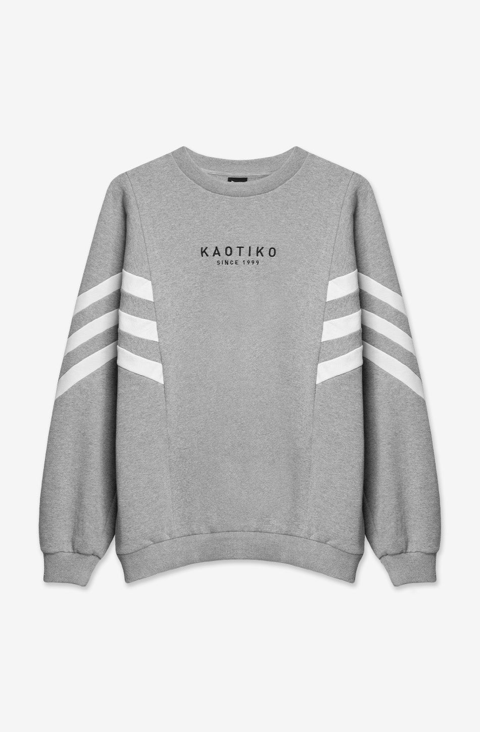 Sweatshirt Chad Gris Vigoré / Blanc