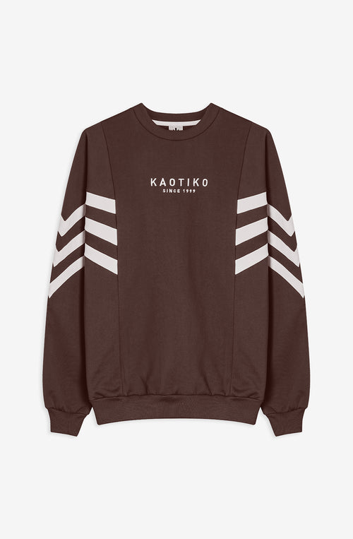 Chad Braunes / Elfenbeinfarbenes Sweatshirt