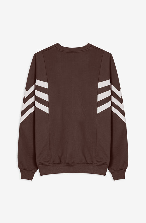 Chad Braunes / Elfenbeinfarbenes Sweatshirt