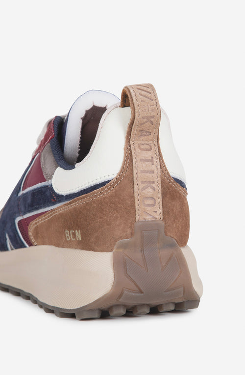 Kaotiko Vancouver Burgunderrote Turnschuhe