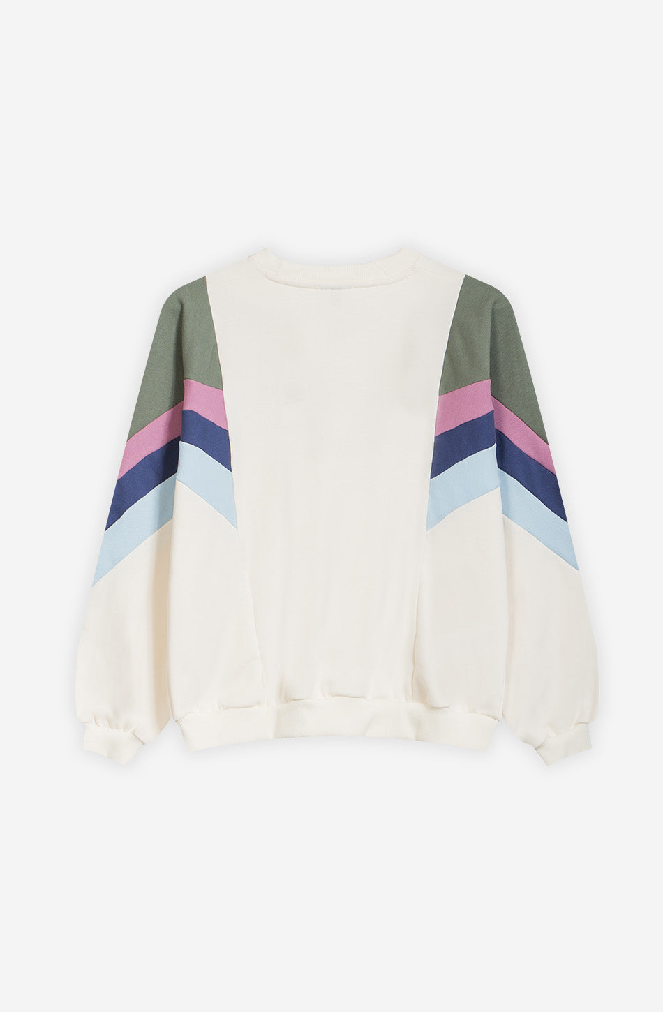 Sudadera Ginger Ivory / Old Green/ Orchid/ Tinta
