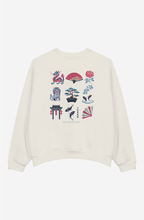 Bonsai-Knochen-Sweatshirt