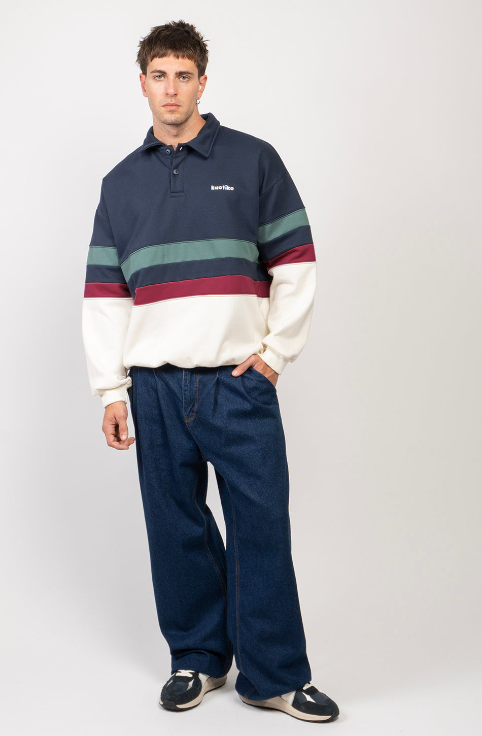 Polo Chang Marineblau / Heura / Weinrot