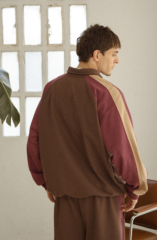 Polo Hudson Braun/Dunkelburgunder/Sand