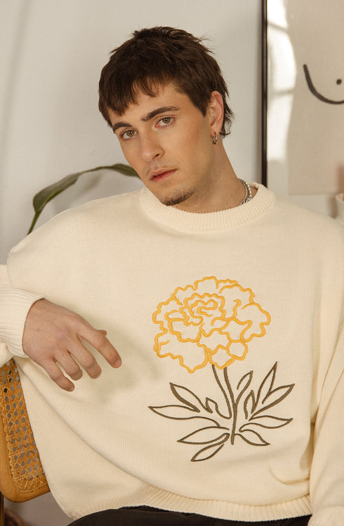 Pull Camelia Ivory