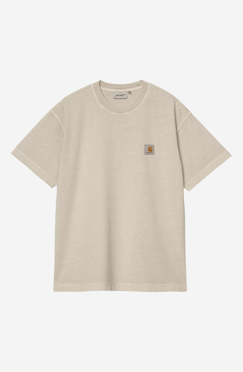 Carhartt WIP – Fleur De Sel – T-Shirt in Stückfärbung