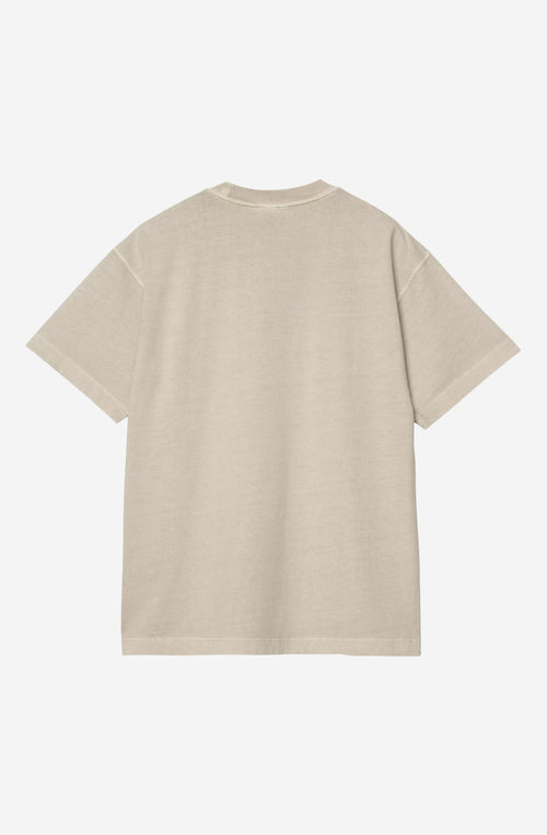 Carhartt WIP – Fleur De Sel – T-Shirt in Stückfärbung