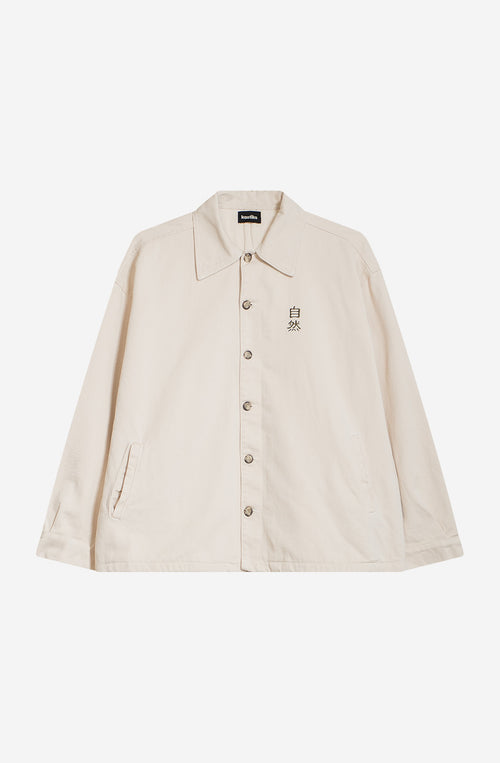 Poches Broderie Veste Camelia Ivoire