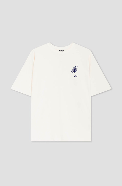 Cheers T-Shirt, Darling Bio-Baumwolle Elfenbein