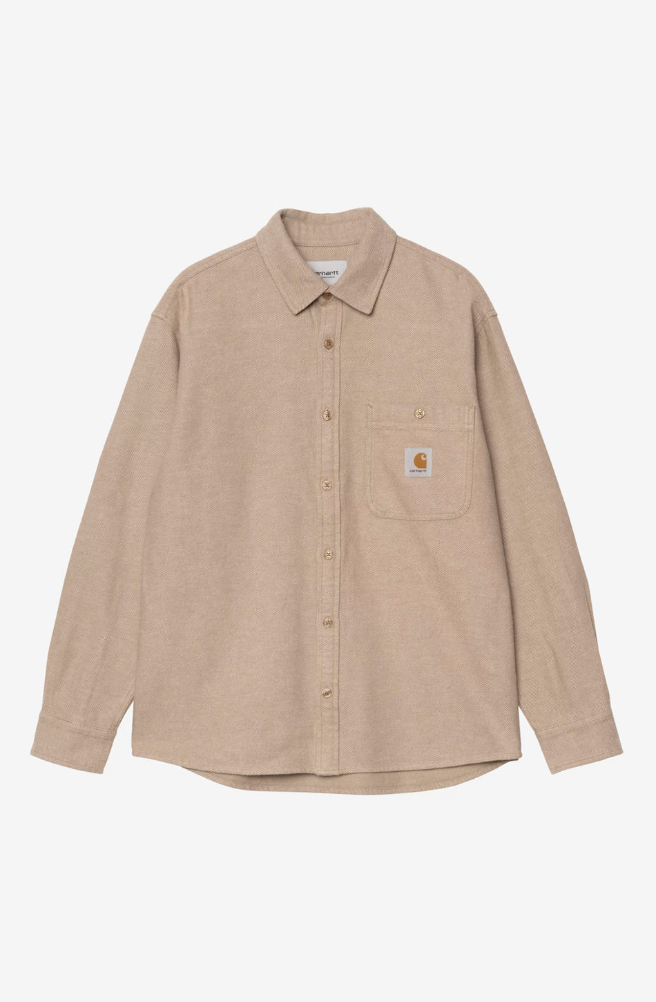 Carhartt WIP Edgar Peanut/Wachs-Hemd