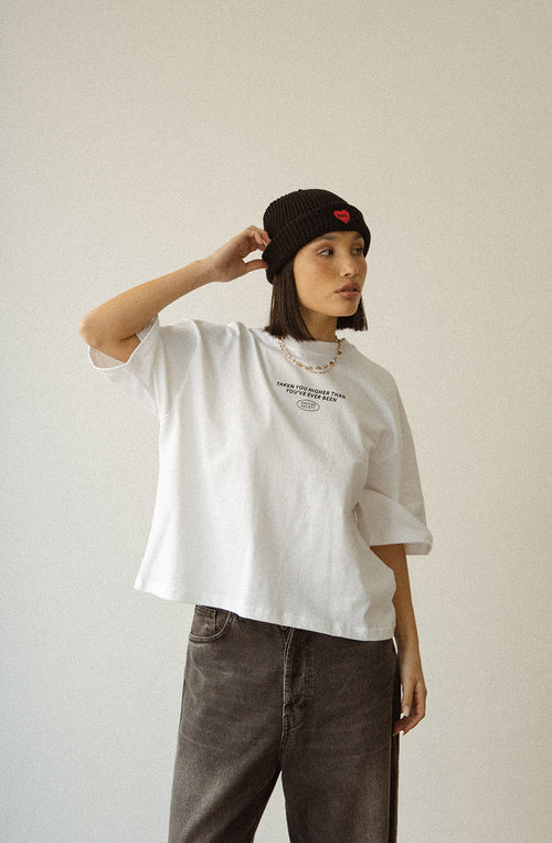 Camiseta Rats Trance Organic Cotton White