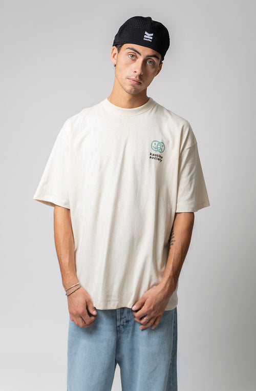 Disconnected Your Vision Organic Cotton Ivory T-shirt