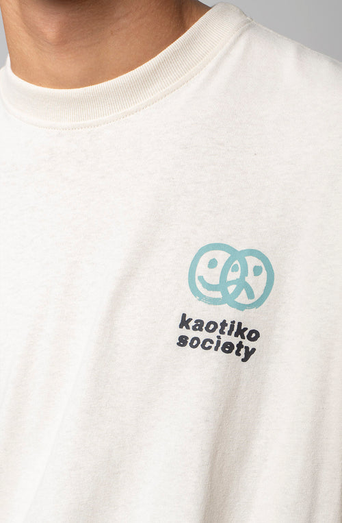 Disconnected Your Vision Organic Cotton Ivory T-shirt