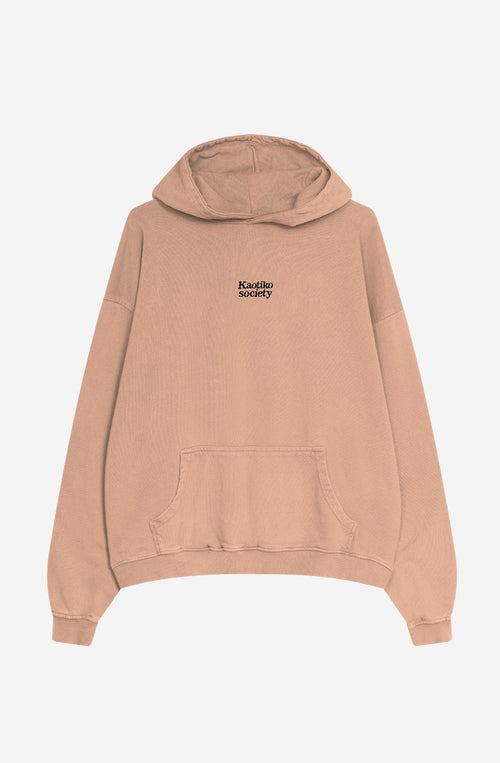 Sweatshirt „Cesare“ in verwaschenem Sand