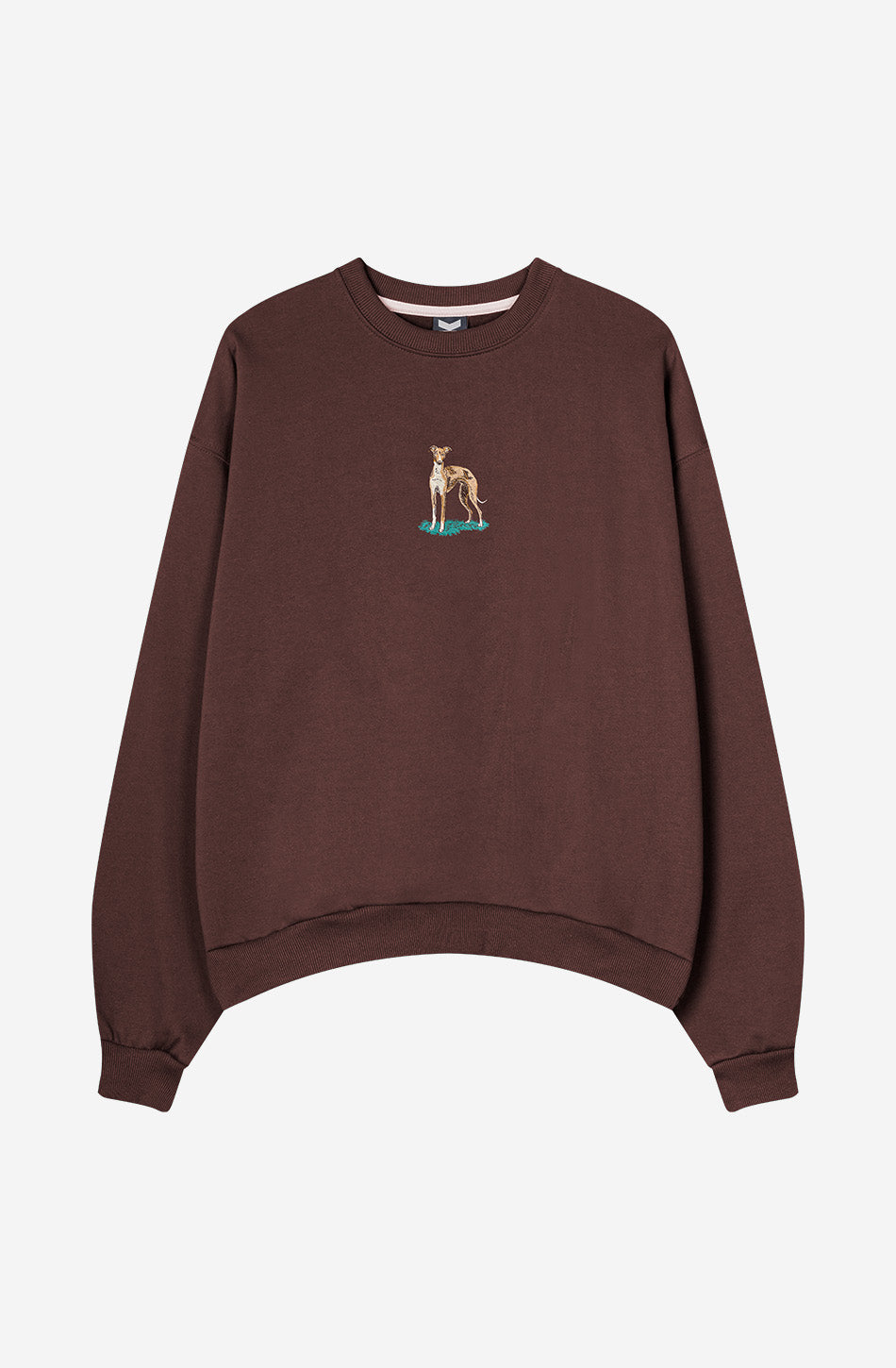 Windhund Braunes Sweatshirt