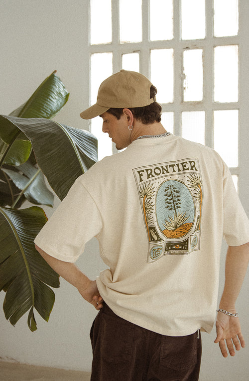 Frontier Organic Cotton Ivory T-shirt