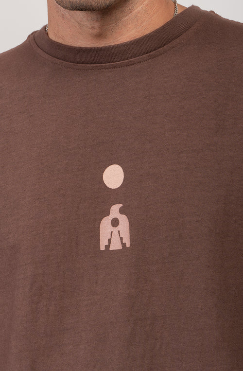 Element – West – Braunes T-Shirt