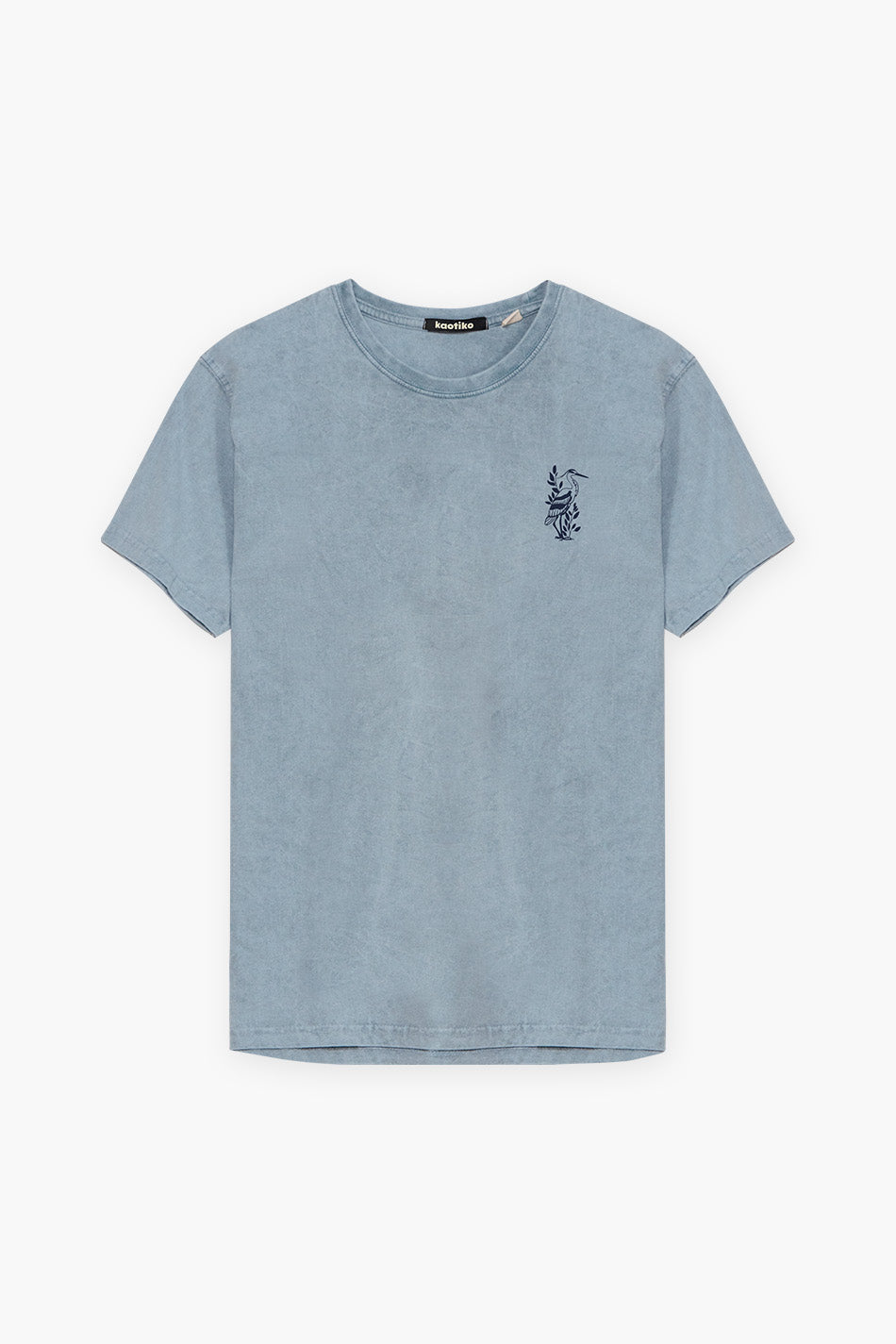 Camiseta Washed Lotus Steel
